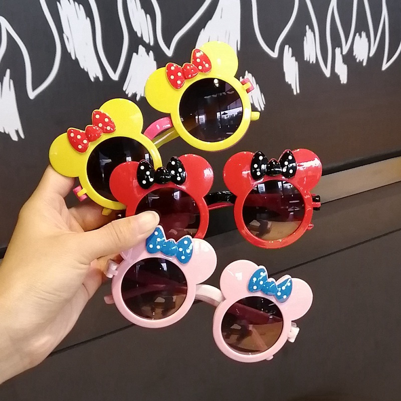 Children's Silicone Sunglasses Cartoon Cute UV Protective Glasses