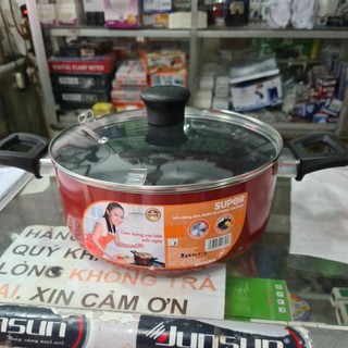Nồi Chống Dính Hộp Kim Nhôm Oxy Hoá Cứng Supor
