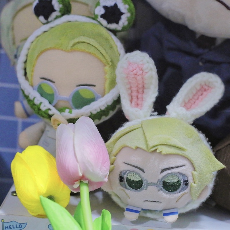 Vòng tay len handmade ếch , outfit doll mochi anime