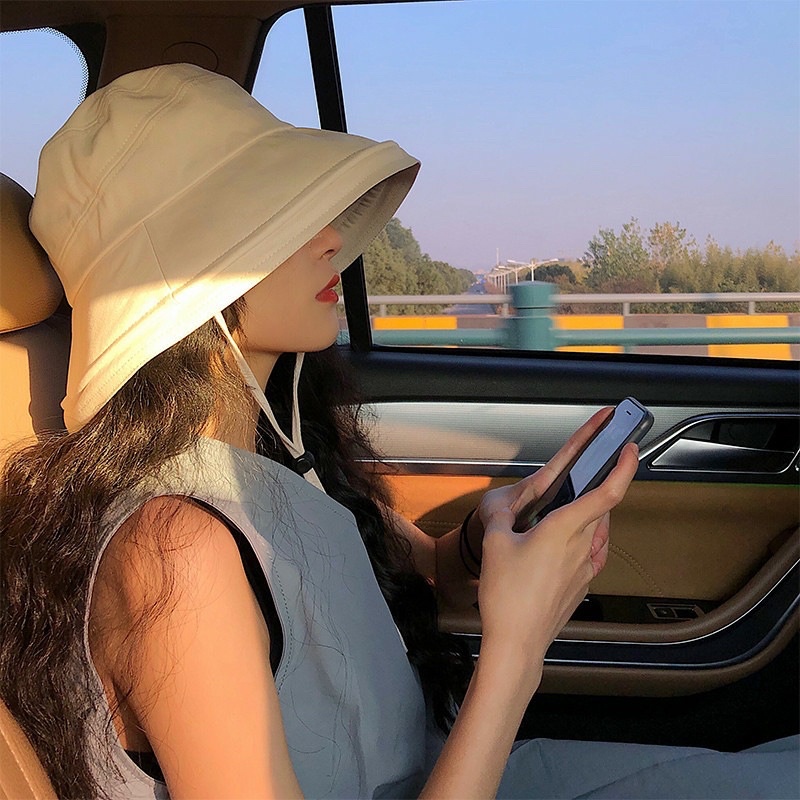 Mũ vải cụp dây rút tiện dụng chống nắng tốt (FH11)