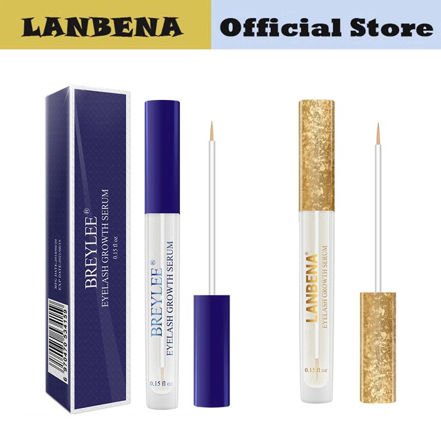 Tinh chất serum dưỡng mi dài và dày thương hiệu LANBENA + BREYLEE