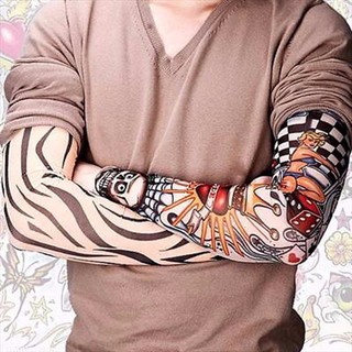 Găng tay hình xăm Bộ đôi Tattoo Kiểu Dáng 2018