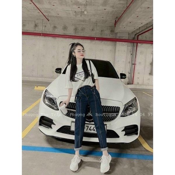 Áo phông thụng tay lỡ prada gs110