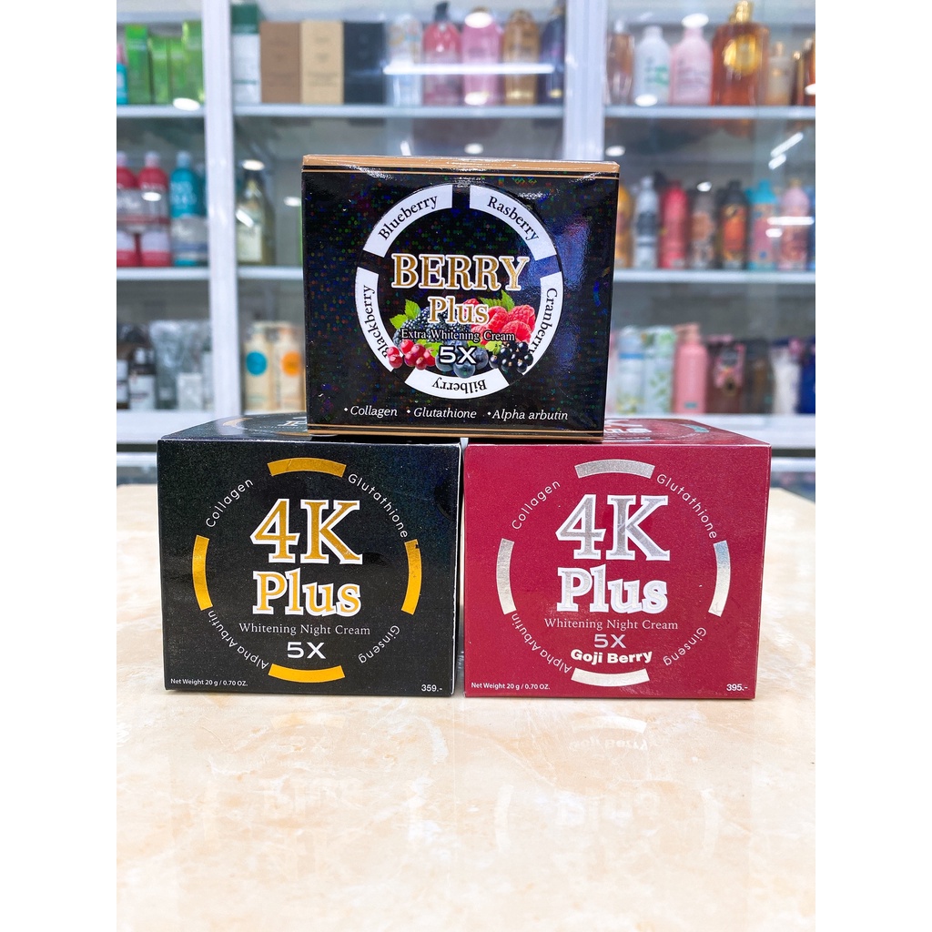 Kem Dưỡng Trắng Da 4K Plus 15G Chính Hãng Công Ty