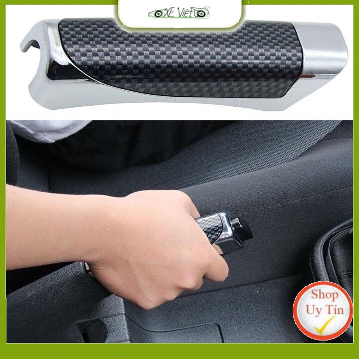 Bọc tay thắng vân gỗ vân carbon, phụ kiện ô tô sang trọng