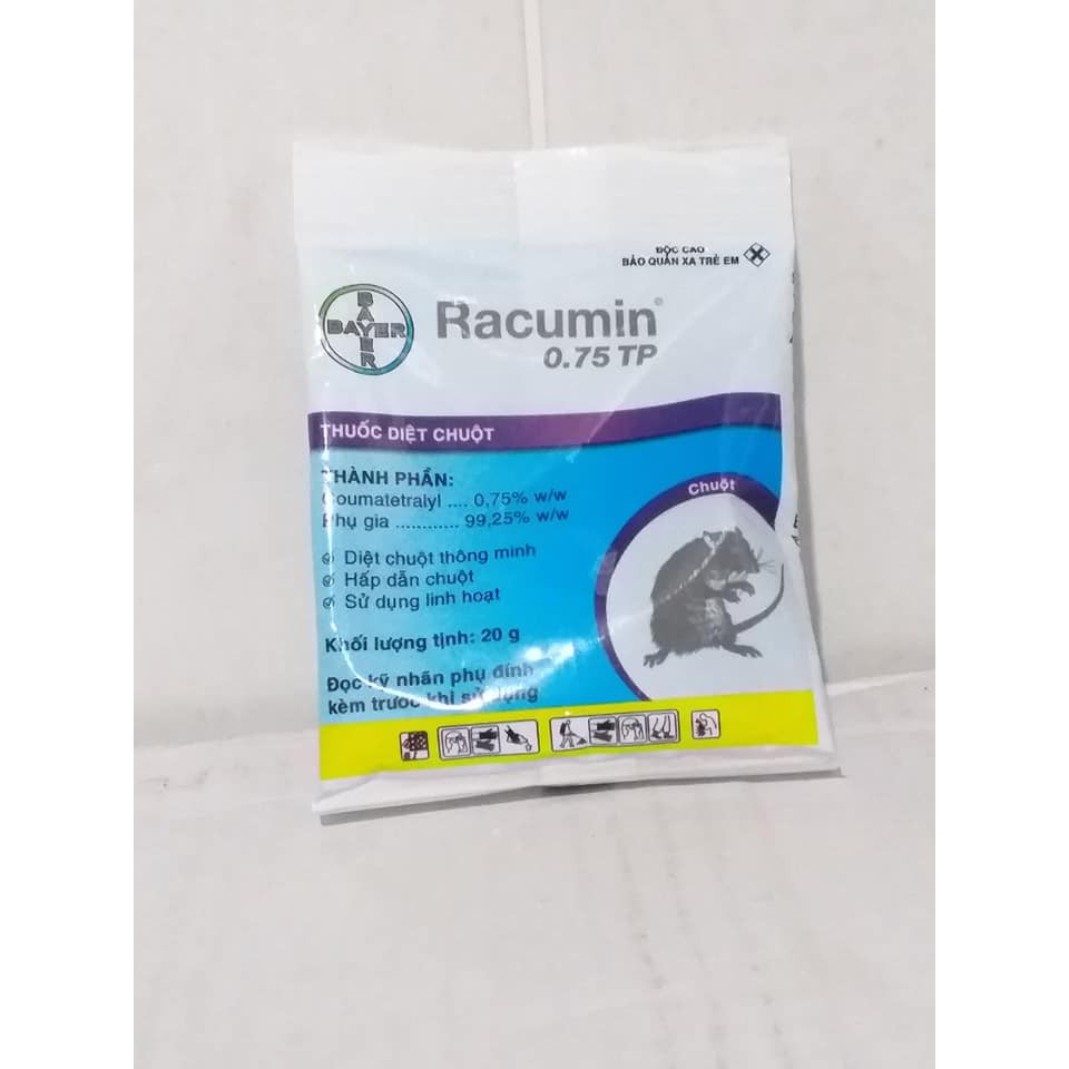 RACUMIN BAYER - THUỐC DIỆT CHUỘT RUỘNG LÚA