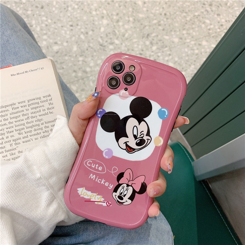 Ốp iphone - Ốp lưng imd cong Mickey và minnie 6plus/6splus/7/8/7plus/8plus/x/xs/xsmax/11/11promax - Awifi Case T4-4 | BigBuy360 - bigbuy360.vn