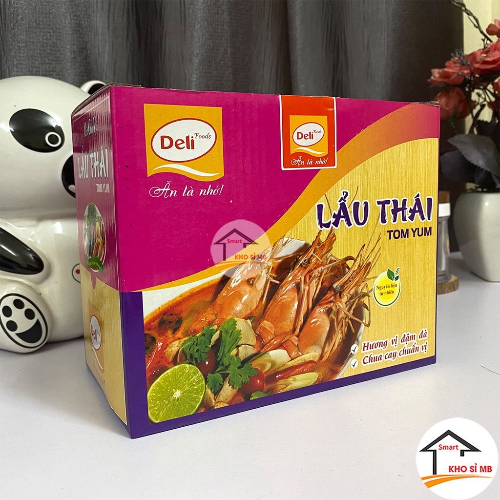 Sốt gia vị nêm sẵn deli lẩu thái vị chua cay kho sỉ mb