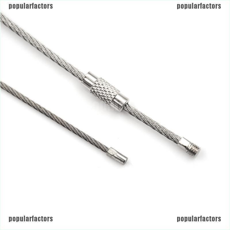 Bộ 10 Móc Khóa Inox Thời Trang 10 / 15 / 20cm
