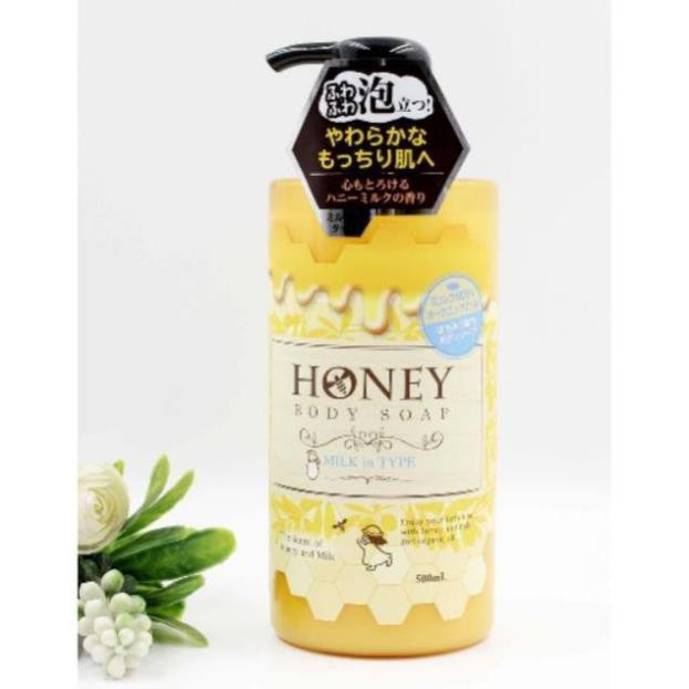 Sữa tắm Honey Body Soap Milk in Type 500ml