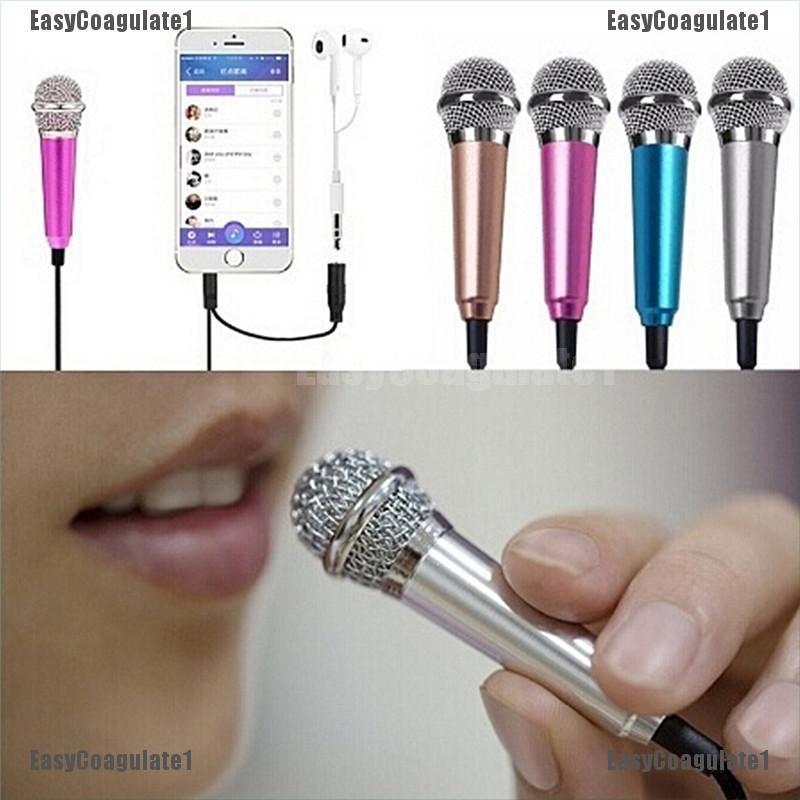 Mic Karaoke Mini Cho Điện Thoại, Máy Tính, Điện Thoại Di Động 1 + + ~ 2017