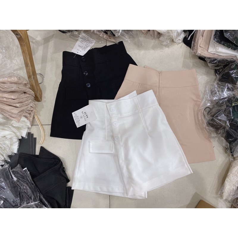 [Mã SKAMA06 giảm 8% tối đa 50K đơn 250K] Quần short cạp cao, quần đùi ống rộng vạt chéo hot 2021 | BigBuy360 - bigbuy360.vn