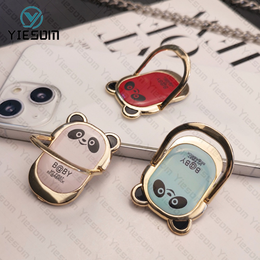 Vòng Nhẫn Giá Đỡ Điện Thoại Đa Năng Hình Gấu Hoạt Hình