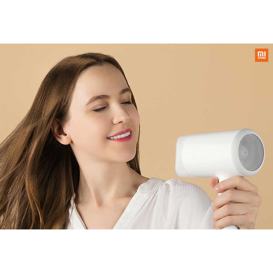 Máy sấy tóc Xiaomi Mi Ionic NUN4052GL - 1800W giữ độ ẩm tóc - Sấy lạnh, sấy nóng. Vòi phun cách nhiệt chống bỏng
