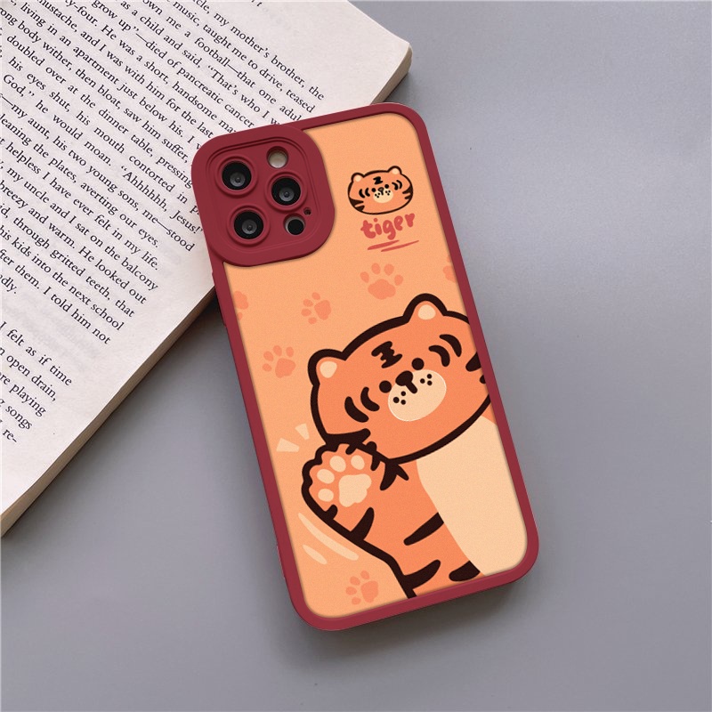 Ốp lưng iphone cạnh vuông lỗ camera tiger hi 6s/6splus/7/7plus/8/8plus/x/xr/xs/11/12/13/pro/max/plus/promax-Awifi X5-1 | BigBuy360 - bigbuy360.vn