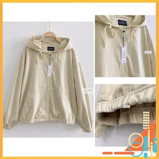 Áo Khoác Kaki Nón GINNY | Áo Khoác Nữ Kaki Đẹp | Áo Khoác Kaki Nữ Có Nón