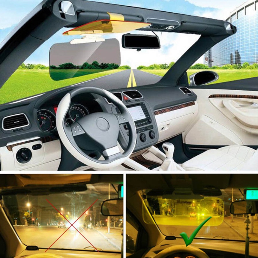 Kính Phân Cực Chống Chói Lóa Đèn Pha và Chống Chói Nắng dùng trên ô tô