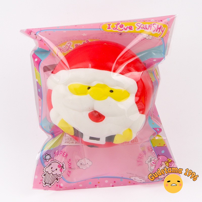 Squishy ông già noel Santa Claus 5cm siêu mềm và chậm tăng S131