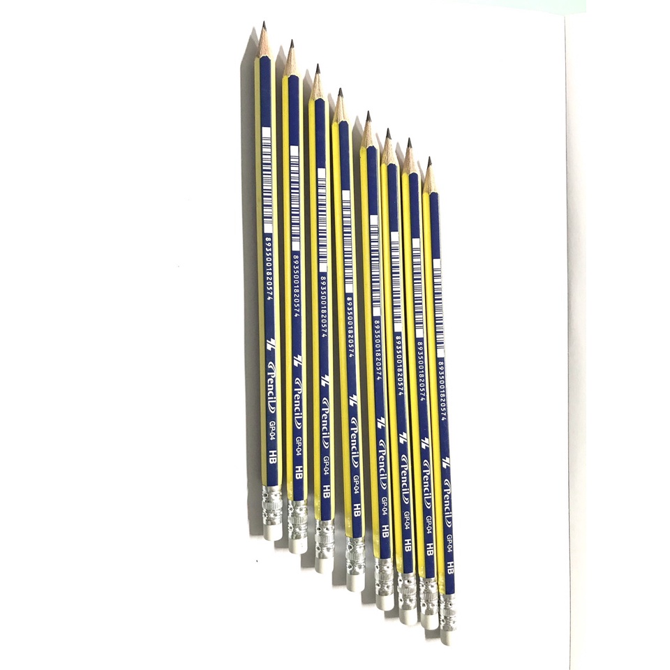 Bút Chì Gỗ HB GP04 Thiên Long Nét Đậm Vừa Phải, Ít Gãy, Dễ Tẩy 820574