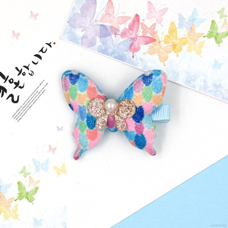 Kẹp tóc ngọc trai cho bé gái