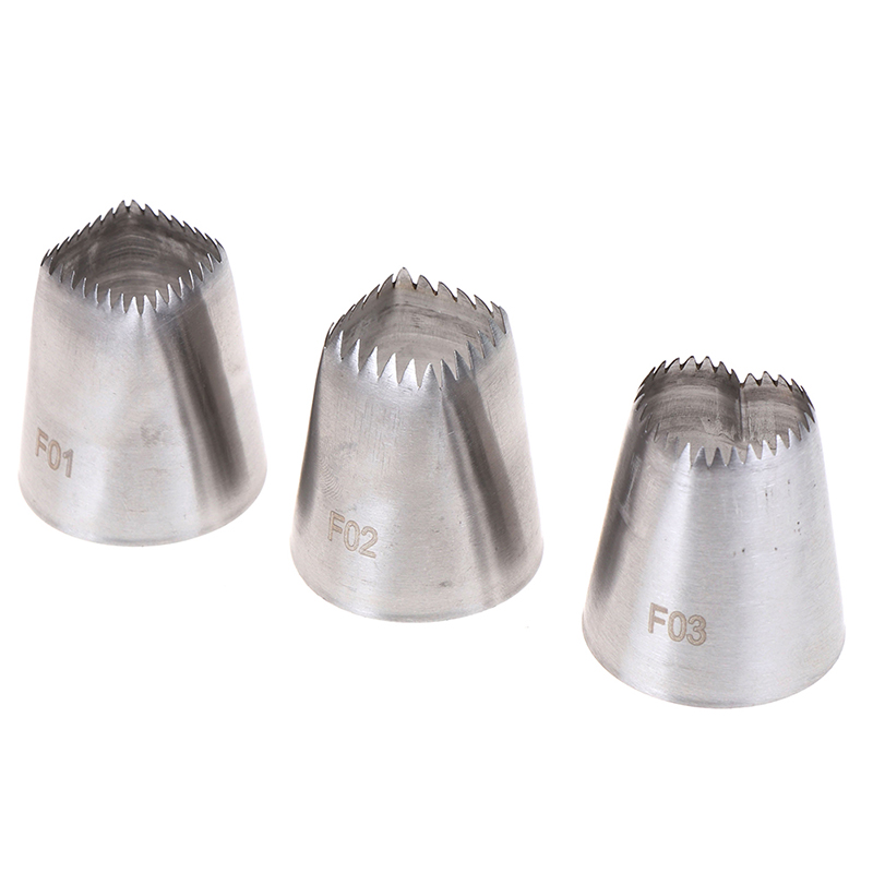 Set 3 đầu bắt bông kem trang trí bánh tiện lợi