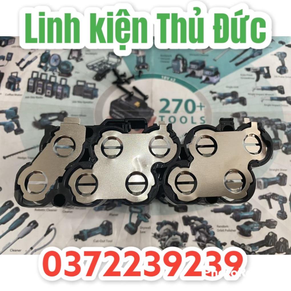 Lktd BN. Vỏ mạch pin AEG - RidGid 18V 6.0Ah Li-ion, Led báo pin và nhận sạc zin.