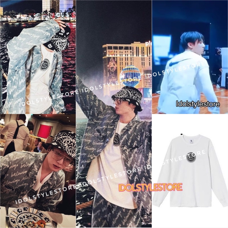 Áo thun logo tròn như Jungkook BTS