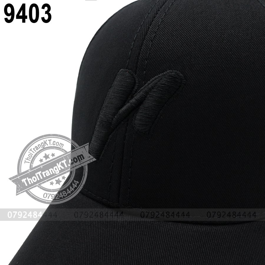 Nón Thời Trang Reckless 3D đen