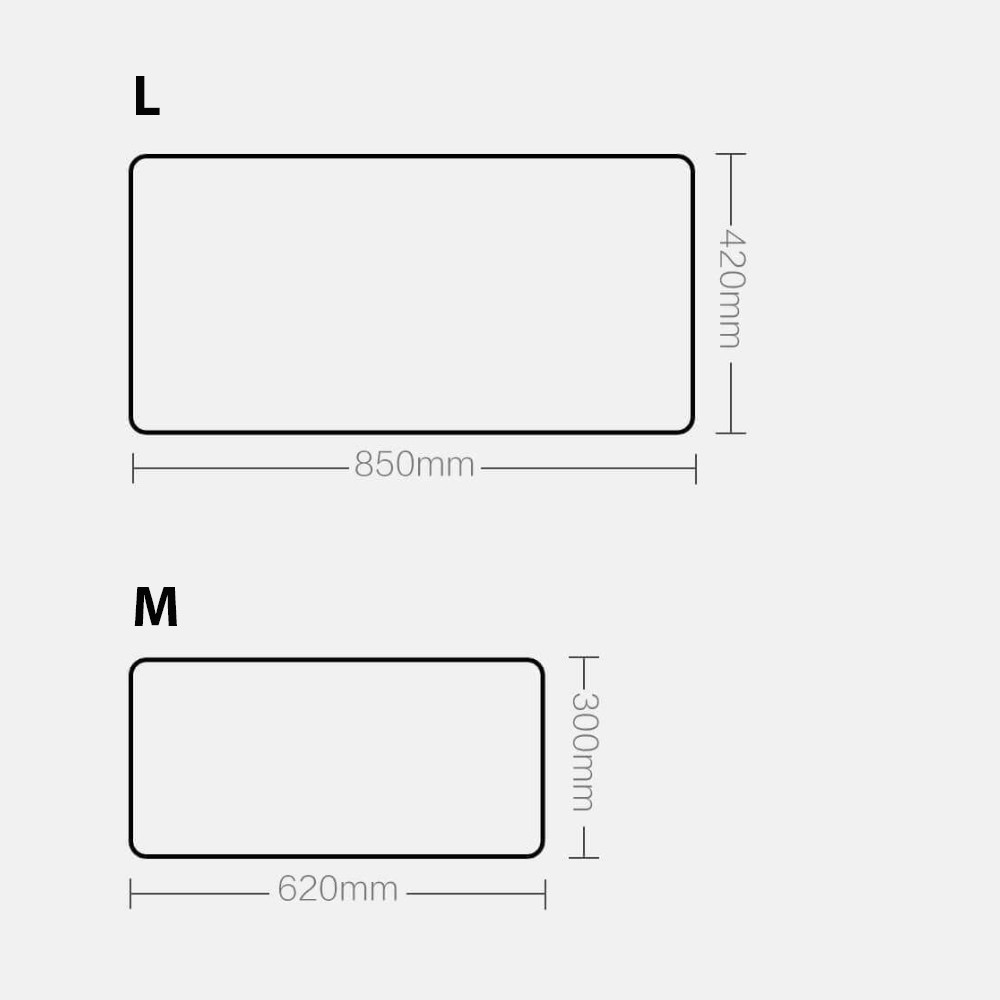 Miếng lót chuột Xiaomi Mijia 850mm x 420mm bằng gỗ sồi tự nhiên chống bẩn