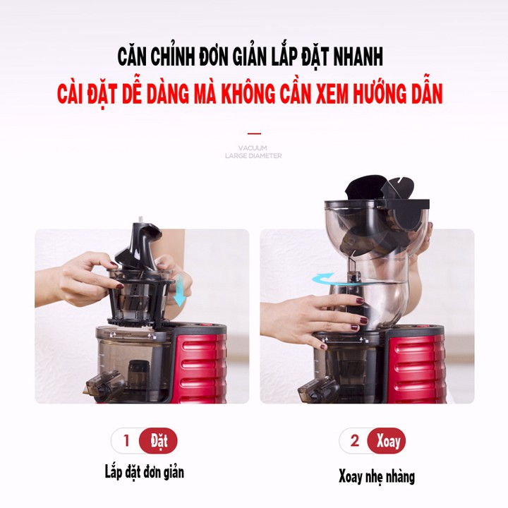 [ Hàng Nội Địa ] Máy ép chậm cao cấp SAVTM JE-31 - Bảo hành 12 tháng