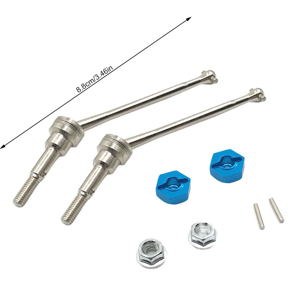 Bộ Trục Nối Trước Nâng Cấp Thay Thế Cho Xe Điều Khiển Từ Xa Wltoys 12423 12427 12428 1: 12