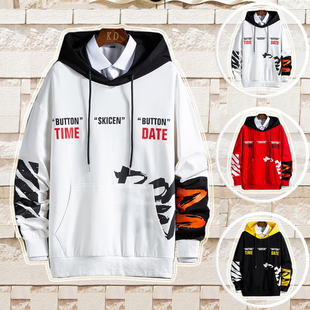 Áo Hoodies Nỉ Nam Thu Đông DATE TIME Có Mũ Trùm Đầu Thời Trang Hàn Quốc ZENKODLMEN AO TOP NAM 121