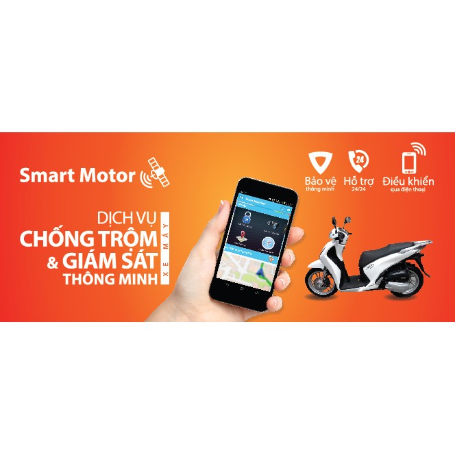Thiết bị chống trộm xe máy Smart Moto GPS của Viettel