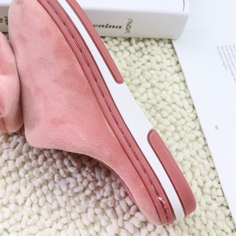 Dép Bông nam nữ Hình HEO 3D cuteSục Lông nam nữ hình HEO đi trong nhà cực ấm..