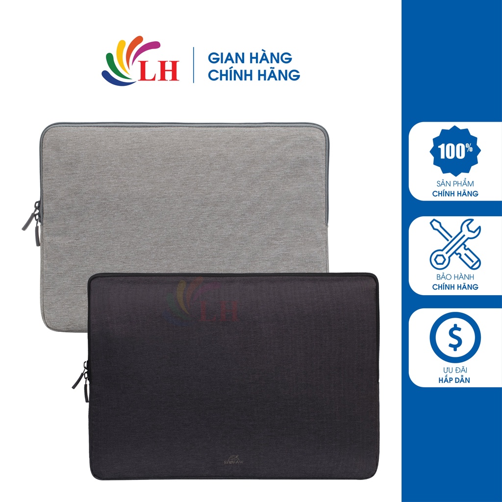 Túi chống sốc RivaCase Suzuka Laptop Sleeve up to 15.6 inch 7705 - Hàng chính hãng - Thiết kế năng động, hiện đại