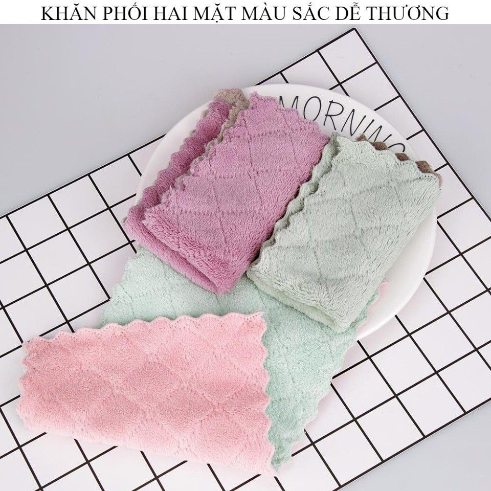 [XÃ KHO] KHĂN LAU CHÉN, ĐỒ DÙNG NHÀ BẾP SIÊU THẤM HÚT [HCM]