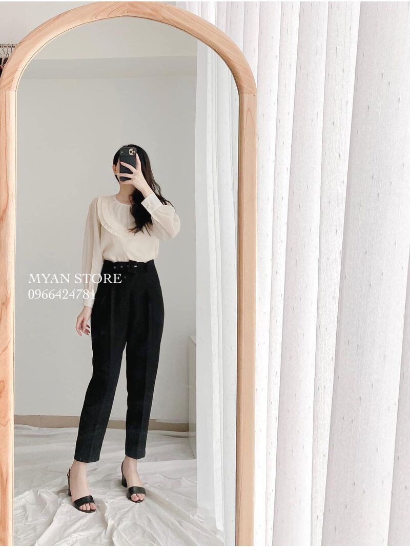 Áo tơ nến dập ly yếm ngực Avn022105
