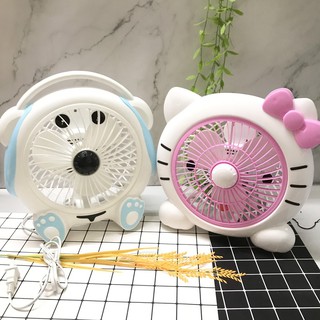 Quạt để bàn hình thú dễ thương