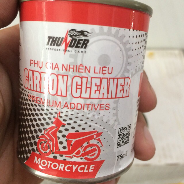 Phụ Gia Xăng Vệ Sinh Buồng Đốt - Béc Phun - Kim Phun Thunder Carbon Cleaner - Moto Care