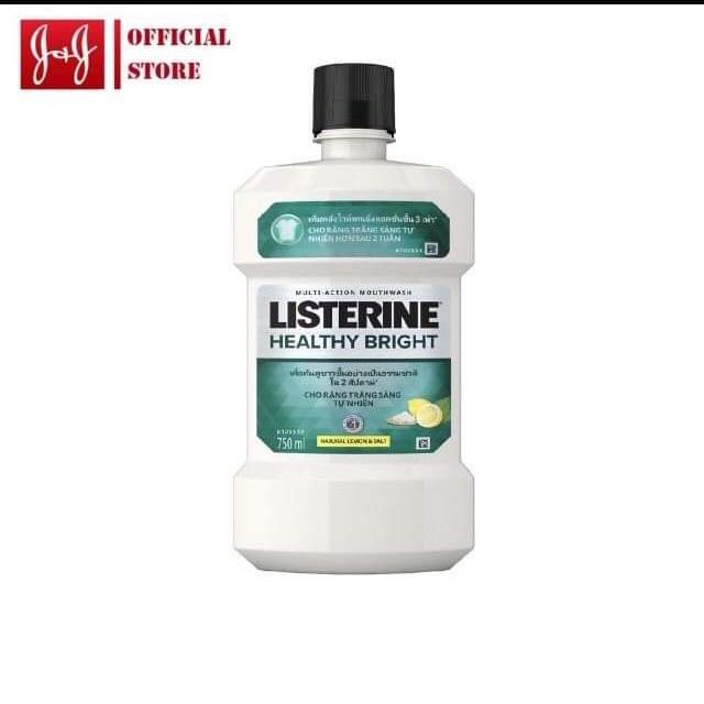 Nước súc miệng làm trắng răng LISTERINE 750ML