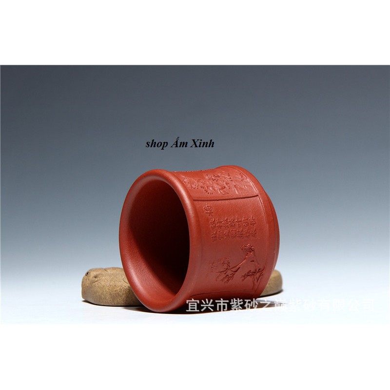 Chén Tử Sa Nghi Hưng Tùng Cúc Trúc Mai 90 ml (Thanh Thủy Nê)