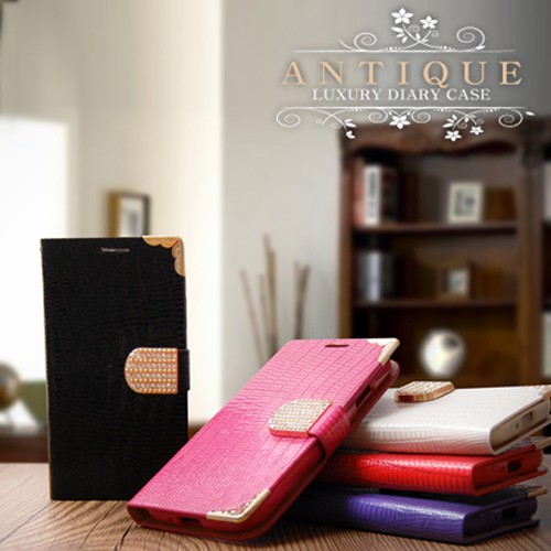 Bao da Antique Luxury Diary cho iPhone 7 / 8 - Hàng nhập khẩu