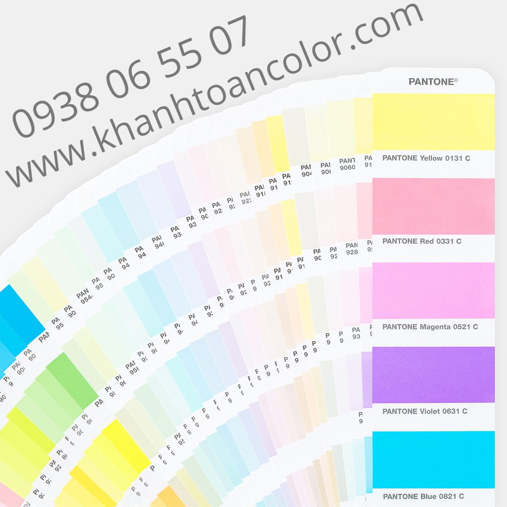 (CHÍNH HÃNG) Bảng màu Pantone Pastel Neon Guide GG1504A - Pantone PMS đầu 9 - Phiên bản 2021 - Từ PANTONE LLC