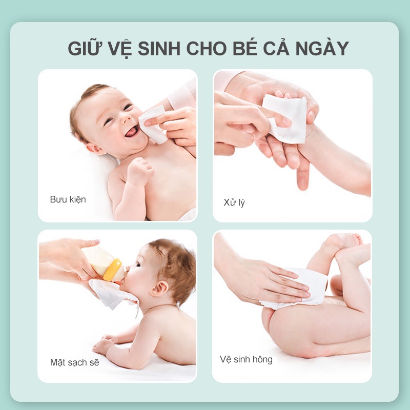Khăn ướt dành cho bé đến từ singapre  80 tờ & 100 tờ