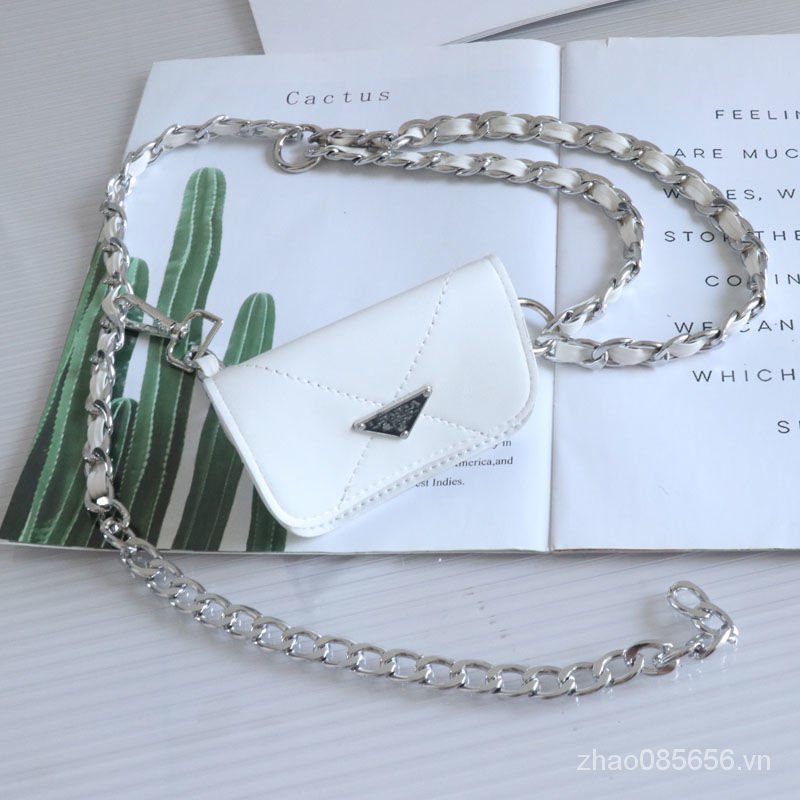 Thắt Lưng Dây Xích Kim Loại Hình Tam Giác Thời Trang Cho Nữ 8month31 | BigBuy360 - bigbuy360.vn