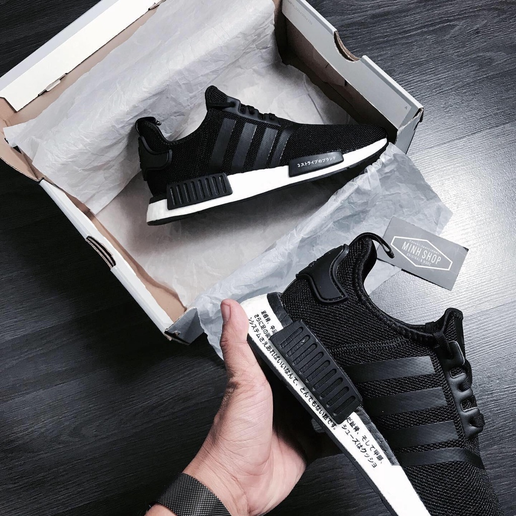 Giày Adidas_NMD R1 Japan Core Black - 6617