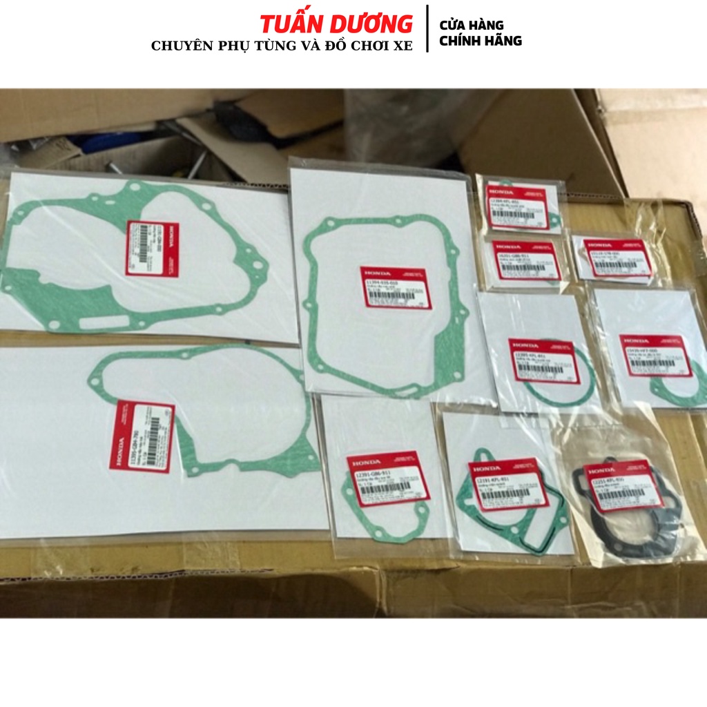 Bộ Gioăng Máy Dream Wave [ CHÍNH HÃNG ] Các Đời - Trọn Bộ Zoăng Máy Hàng Xịn Dùng Thay Thế Doăng Xe Dream Wave