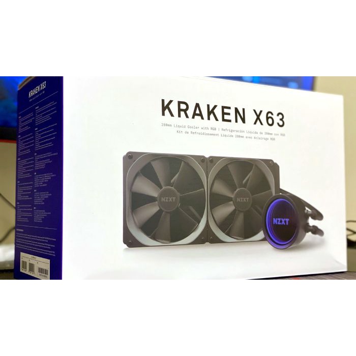 Tản Nhiệt Nước Máy Tính AIO NZXT Kraken X63 280mm Hàng Chính Hãng