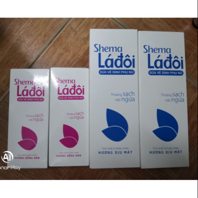 Sữa vệ sinh phụ nữ Shema Lá đôi