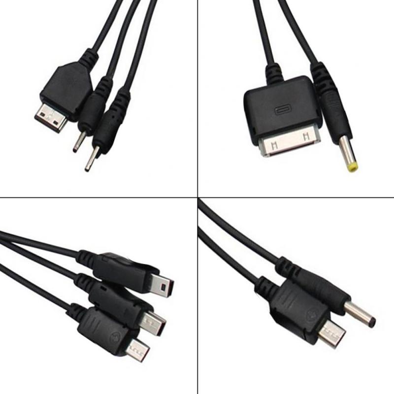 Cáp sạc Ankndo 10 trong 1 đa năng tiện lợi thích hợp cho Android / iPod / LG / Sony Ericsson / PSP / MP3 / MP4
